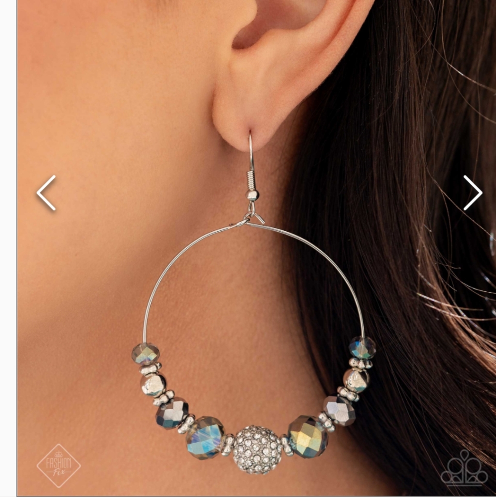 Ignited Intent Silver Earrings Nwt Fashionfix Limited Sale